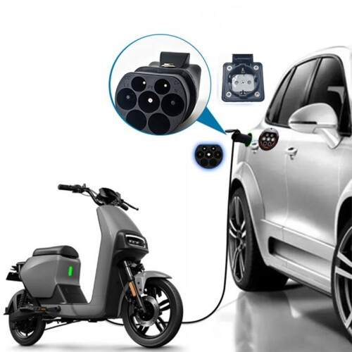 Type2 V2L Portable Discharger EV Conversion Schuko Socket Electric Vehicle Discharge with  EU Plug 1