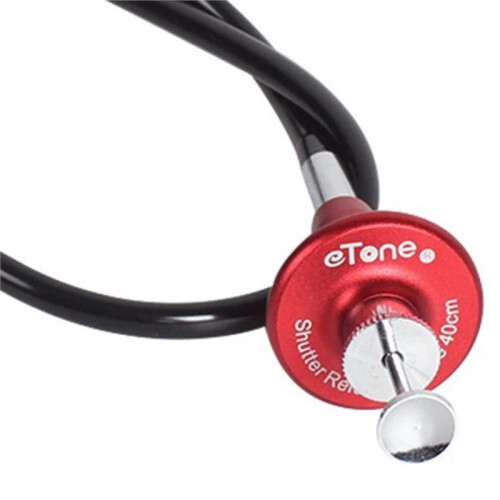 ETone Mechanical Shutter Release Cable Cord with Bulb-Lock Needle Type Mechanical Shutter for Large Format Cameras 70cm 1