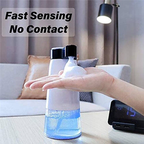 250ML Electric Foam Output Automatic Soap Dispenser Touchless Battery Operated Adjustable Volume Control  Foaming 2