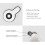 250ML Electric Foam Output Automatic Soap Dispenser Touchless Battery Operated Adjustable Volume Control  Foaming 5