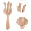 DIY Weaving Tools Set: Wooden Knitting Fork and Lucet Fork for Crafting Braided Cords 3