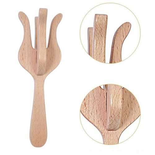 DIY Weaving Tools Set: Wooden Knitting Fork and Lucet Fork for Crafting Braided Cords 2