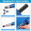 Electric Rivet Gun Adapter Kit 2.4mm-4.8mm for DIY Projects with Drill Attachment 6