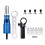 Electric Rivet Gun Adapter Kit 2.4mm-4.8mm for DIY Projects with Drill Attachment 7