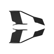 Motorcykel Aerodynamisk Sidvinge Fast Vinge Spoiler Dynamisk Aileron Luftavledare för F900R 21-24 Kolfiber