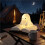 Halloween  Reading Lamp  Reading Book Lamp Magic Book  Night Light 3D LED  Statue Night Light 5