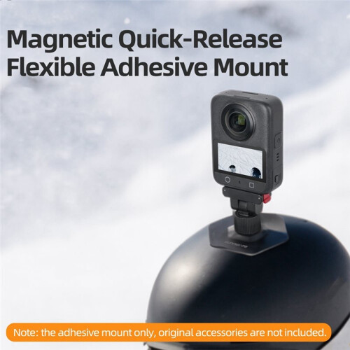 Magnetic Flexible Adhesive Mount for  Osmo 360/Action 5 Pro/4/3/2 Camera Quick Release Base Stand 1