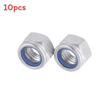 (M3)Set dadi di bloccaggio in acciaio inox con inserto in nylon per progetti meccanici resistenti strumento