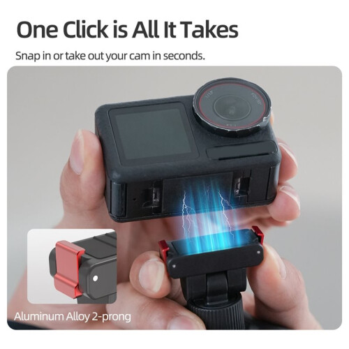Magnetic Flexible Adhesive Mount for  Osmo 360/Action 5 Pro/4/3/2 Camera Quick Release Base Stand 2