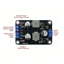 TPS5430 - Step-Down Module Single Power 6-30V Wide Input to 5V Dual Output Low Ripple
