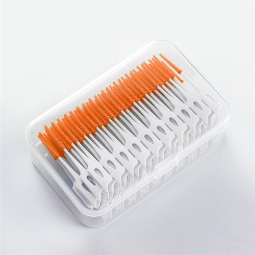 200pcs Interdental Brushes for Effective Oral Cleaning Between Teeth 2