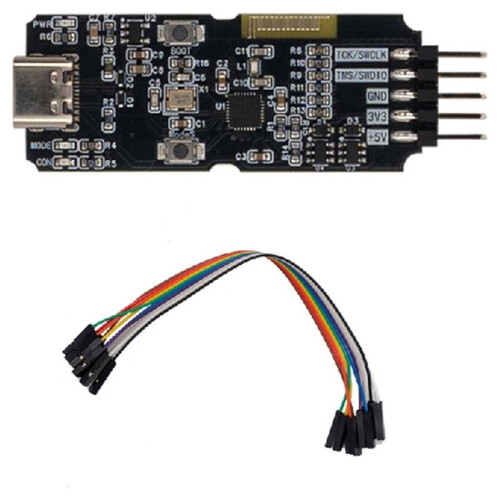 DRG CMSIS-DAP Wireless Programmer, Wireless DapLink with Wireless Serial Pass-Through (WCH-LinkW), Fast and Stable 2