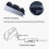 For PS5 / PS5 Slim / PS5 Pro Wireless Controllers Dual-Controller Charging Dock Contact-Based Charging with LED EU Plug 4