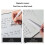 RT Flexible Printing Inkless Magnetic Whiteboard, Portable Drawing Board, Writing Board, 10-Inch Erasable Noteboard 9