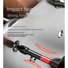 10 Stück/Set Bit-Set Schlag-Bit-Set Sechskantschaft S2-Stahl-Set Magnetisches Elektrowerkzeug-Bit Heimwerkerreparatur