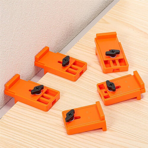 Upgraded Flooring Spacers Laminate Flooring Tools 1/4 to 1 Inch Adjustable Range with Stable Wide Base Design 12 Pack
