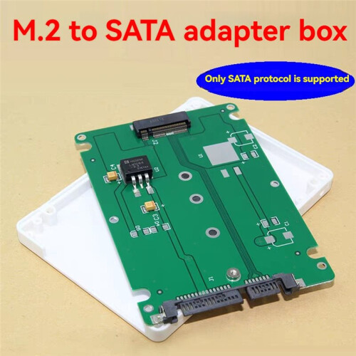 Caixa Externa para SSD M2  Adaptador M.2 para  3.0 2.5 Polegadas Conversor NGFF SSD Suporta Apenas Protocolo  A 2
