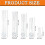 5 Pcs 3in1 Mandala Ruler Tool with Holes 5 Size Mandala Dot Art Circle Maker Compass Protractor Straight Dotting Ruler 6