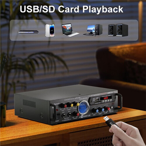 Amplificatori Surround HiFi Digital  Collega e Utilizza Car Onboard Professional AMP EU 2