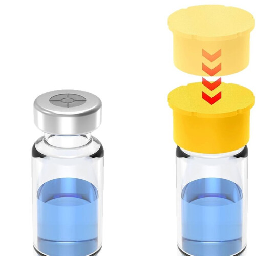 18pcs Vial Caps for 3ml & 5-100ml Bottles, Multi-Color Silicone Covers for Secure Storage 2
