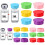18pcs Vial Caps for 3ml & 5-100ml Bottles, Multi-Color Silicone Covers for Secure Storage 5