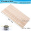 100 Pcs Wick Centering Tool,Candle Wick Holders for Candle Making,Wick Centering Tool, Candle Wick Holders with 7 Holes 7