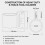 5 Pack E-Track Tool Holders E Track Accessories for Enclosed Trailer to Heavy Duty Tool Holder E Track for Truck 6