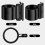 5 Pack E-Track Tool Holders E Track Accessories for Enclosed Trailer to Heavy Duty Tool Holder E Track for Truck 2