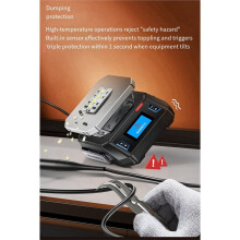 HT-P1B PD3.1 Hot Plate Preheater 150W 350 Intelligent Heating Tool 1,44-Tums Färgskärm PID-Temperaturkontroll
