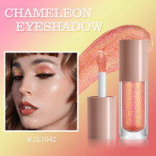 (ZL1042)Metallic Chameleon Liquid Eyeshadow Collection With Bright Rainbow Shades For Art Face