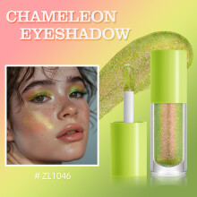 (ZL1046)Metallic Chameleon Liquid Eyeshadow Collection With Bright Rainbow Shades For Art Face