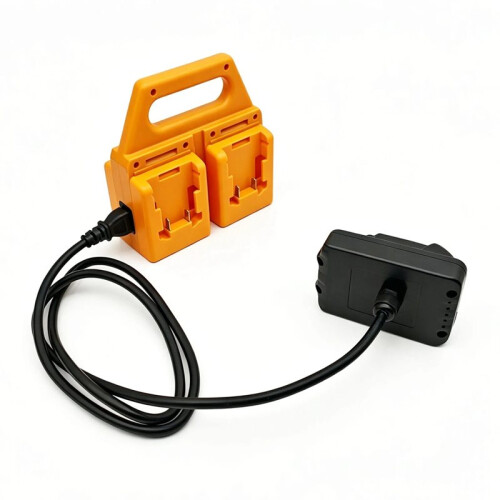 Battery Extension Cable Adapter Kit Remote Battery Relocation Adapter for  18V Power Tools 1