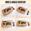 Massief Houten Arcade Joystick USB Game Controller voor PC Telefoon Retro Vechtspelconsole voor PC 7
