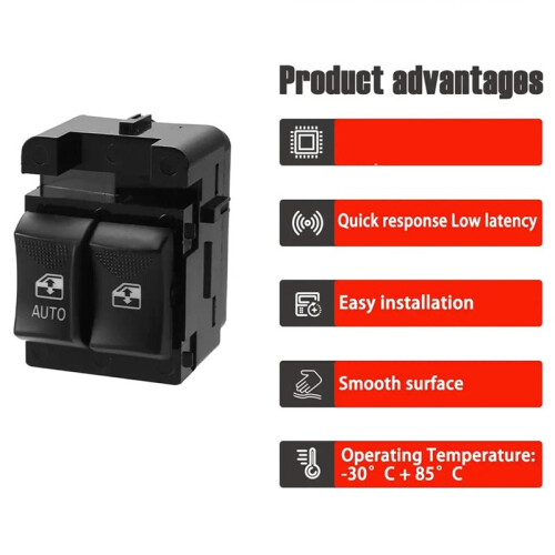 10284860 Power Window  Front Driver Side Power Window Master Control  for  Express 2500 2003-2007 2