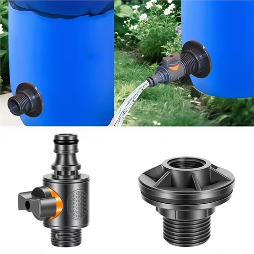 Rain Spigot Kit - Durable 3/4" Quarter Turn  Valve 2
