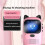 AI Learning Camera Cloud Ultra Photo-Based Object Recognition Knowledge Popularization Voice Interaction AI Robot Black 6