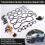 Kit Completo de Junta Do Motor 10101-0W026 Compatível com para  Pathfinder  para  QX4 VG33E 3.3L 2