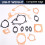 Kit Completo de Junta Do Motor 10101-0W026 Compatível com para  Pathfinder  para  QX4 VG33E 3.3L 7