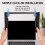 Protetor Solar para Laptop de 14 Polegadas para Trabalho Ao Ar Livre, Capô de Privacidade Leve e Protetor Contra Reflexos 3