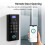 Wifi Standalone Fingerprint Access Control Keypad NFC Rfid Waterproof Backlight Installation Gate Opener Reader 5