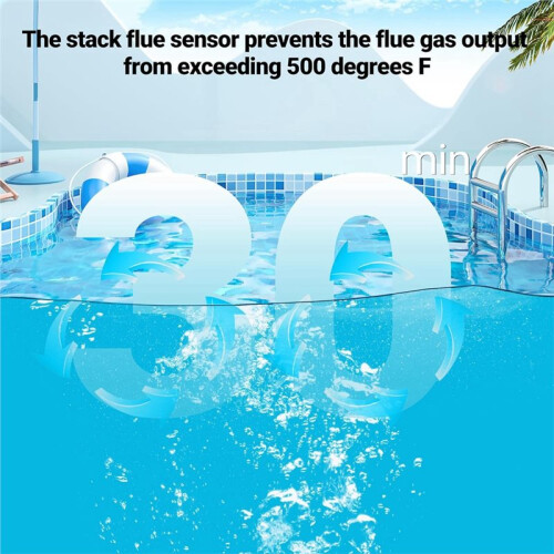 42002-0024S Stack Flue Sensor Replacement for  Sta-Rite MasterTemp Max-E-Therm Pool Spa Heater Electrical System 1