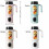 Large Capacity Portable Juice Maker Leak Proof Handheld  Rechargeable Digital Display Juicing Cup C 9