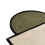 Beliani Rug SAKARO Dark Green ø 160 cm Wool 4