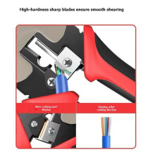 RJ45 Crimper RJ11 RJ45 Crimping Tool Ethernet Network LAN Cable Crimper Cutter Stripper Plier for 6P 8P RJ11 RJ45