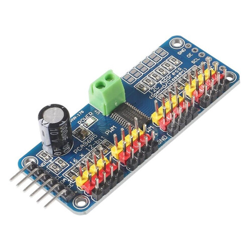 4pcs PCA9685 16 Channel 12 Bit PWM Servo Motor Driver Board I2C IIC Module IIC Interface 2