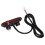 Rear Tail Light/Brake Warning Light Assembly Compatible with  6 Scooter (Includes Connecting Cable and Mounting Screws) 6