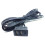 Car Dash Flush Mount USB Port Panel Auto Boat 150cm Cable Adapter 3Port Universal for 5
