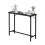 43 Inch Bar Table Console Table Narrow Pub Height Table for Hallway Sofa 1