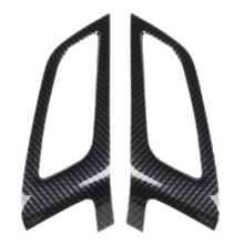 2Pcs Center Control Panel Air Vent Trim Covers Both Sides ABS Carbon Fiber Pattern for Focus MK3 2012-2018