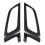 2Pcs Center Control Panel Air Vent Trim Covers Both Sides ABS Carbon Fiber Pattern for  Focus MK3 2012-2018 2